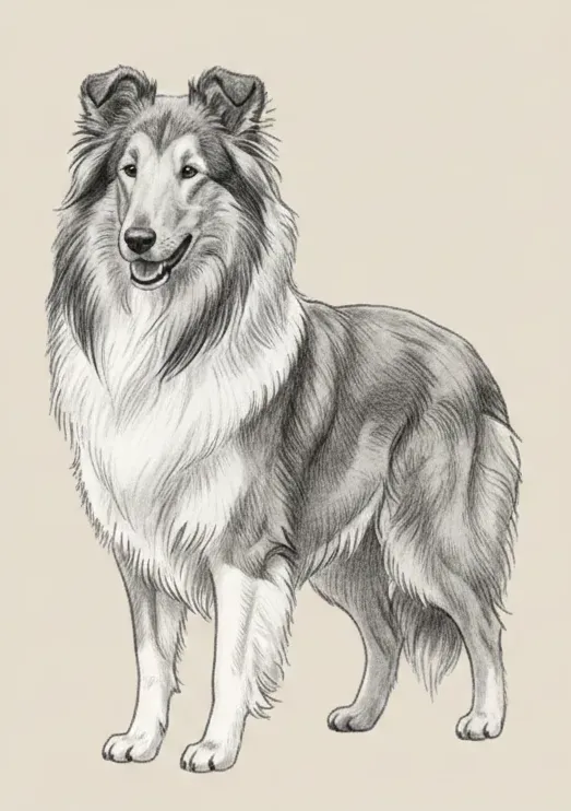 Collie de pelo largo